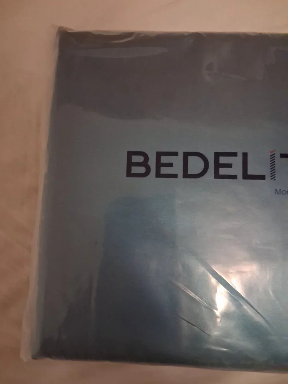 BEDELITE Satin Sheet Set Queen Teal 4-Piece 100% Polyester NWT